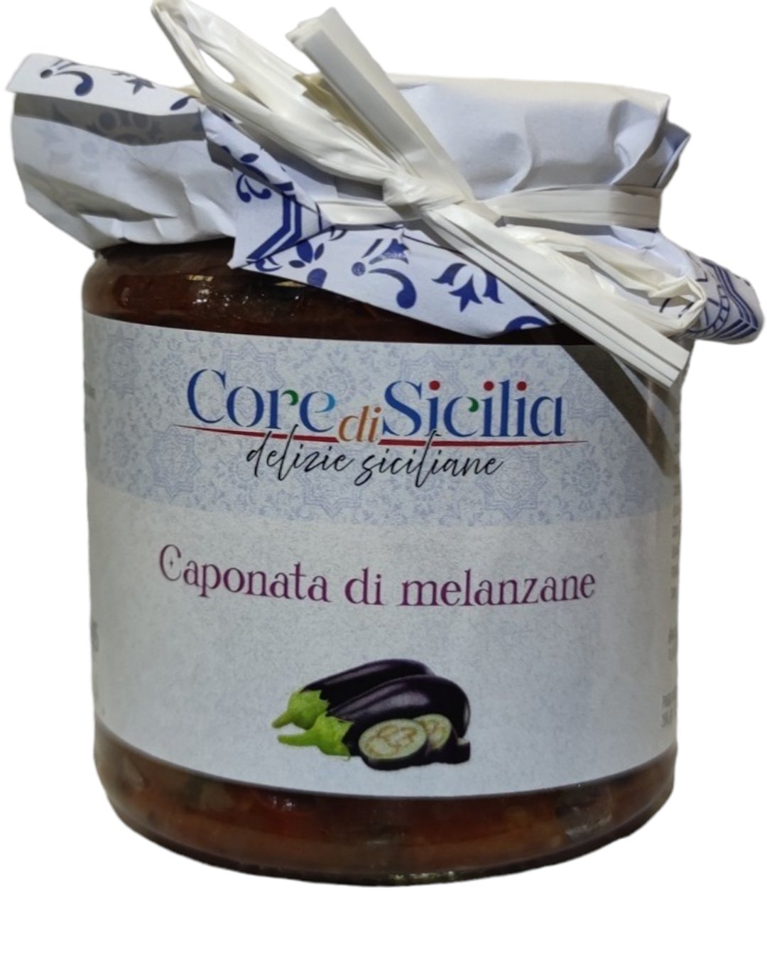 Core di Sicilia - delizie siciliane - a Trapani - Caponata di melanzane