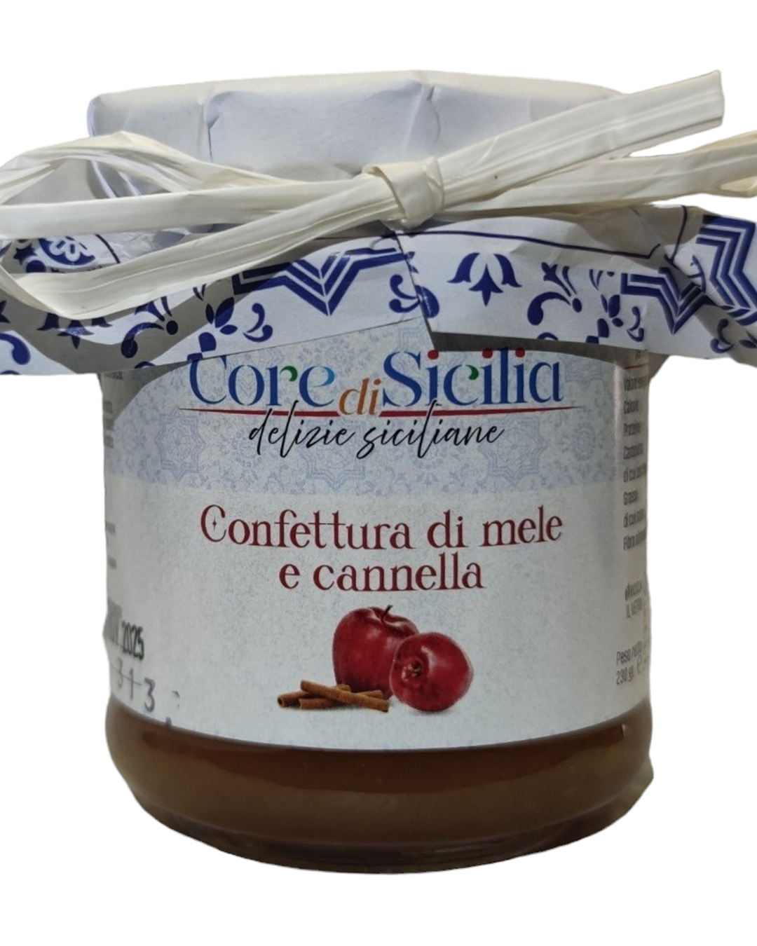 Core di Sicilia - delizie siciliane - a Trapani - Confettura di mele e cannella